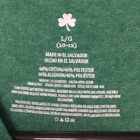 Lucky Green Graphic T-shirt - Picture 4 of 4